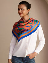 [Clay Elephant] SilkSilky-CA Scarf 002