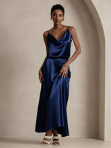 [Dark Blue] SilkSilky-CA Skirt 006
