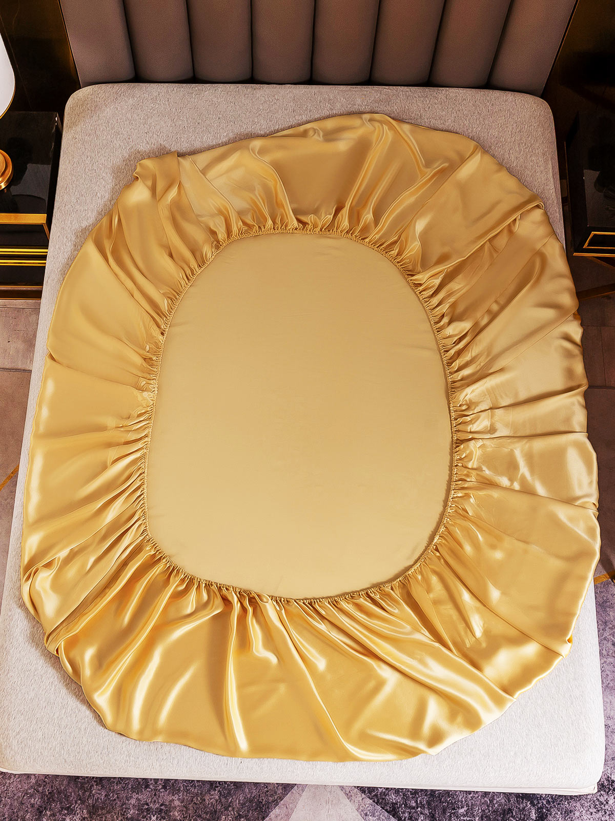 [Champagne] SilkSilky-CA 25Momme Pure Silk Bedding Set 003