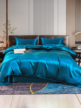 [Teal] SilkSilky-CA 22Momme Bedding Set 001