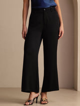 [Black] SilkSilky-CA Womens Pants 004