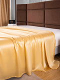 SilkSilky CA 22Momme Pure Silk Sheet Champagne 004