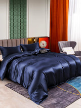 [Dark Blue] SilkSilky-CA 25Momme Bedding Set 001