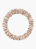 SilkSilky CA 19Momme Pure Silk Scrunchie Beige 004