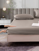 [Gray] SilkSilky-CA 25Momme Bedding Set 006