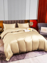 [Beige] SilkSilky-CA 22Momme Bedding Set 005