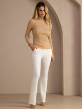 [Moonstone] SilkSilky-CA Long Sleeve Turtle Neck Women's T-Shirt 007