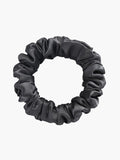 SilkSilky-CA 19Momme Pure Silk Scrunchie Black 004