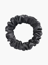 [Black] SilkSilky-CA Scrunchie 004