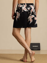 [Black] SilkSilky-CA Mens Sleep Bottoms 002