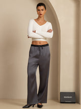 [Dark Gray] SilkSilky-CA Womens Pants 006