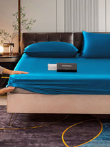 [Teal] SilkSilky-CA 22Momme Bedding Set 006