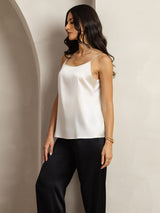 [Light Gray] SilkSilky-CA Spaghetti Strap Camisole 005
