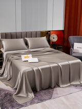 [Gray] SilkSilky-CA 22Momme Bedding Set 003