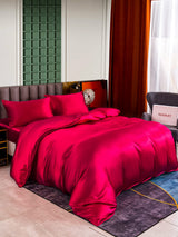 [Wine] SilkSilky-CA 25Momme Bedding Set 006