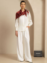 [Wine] SilkSilky-CA Scarf 006