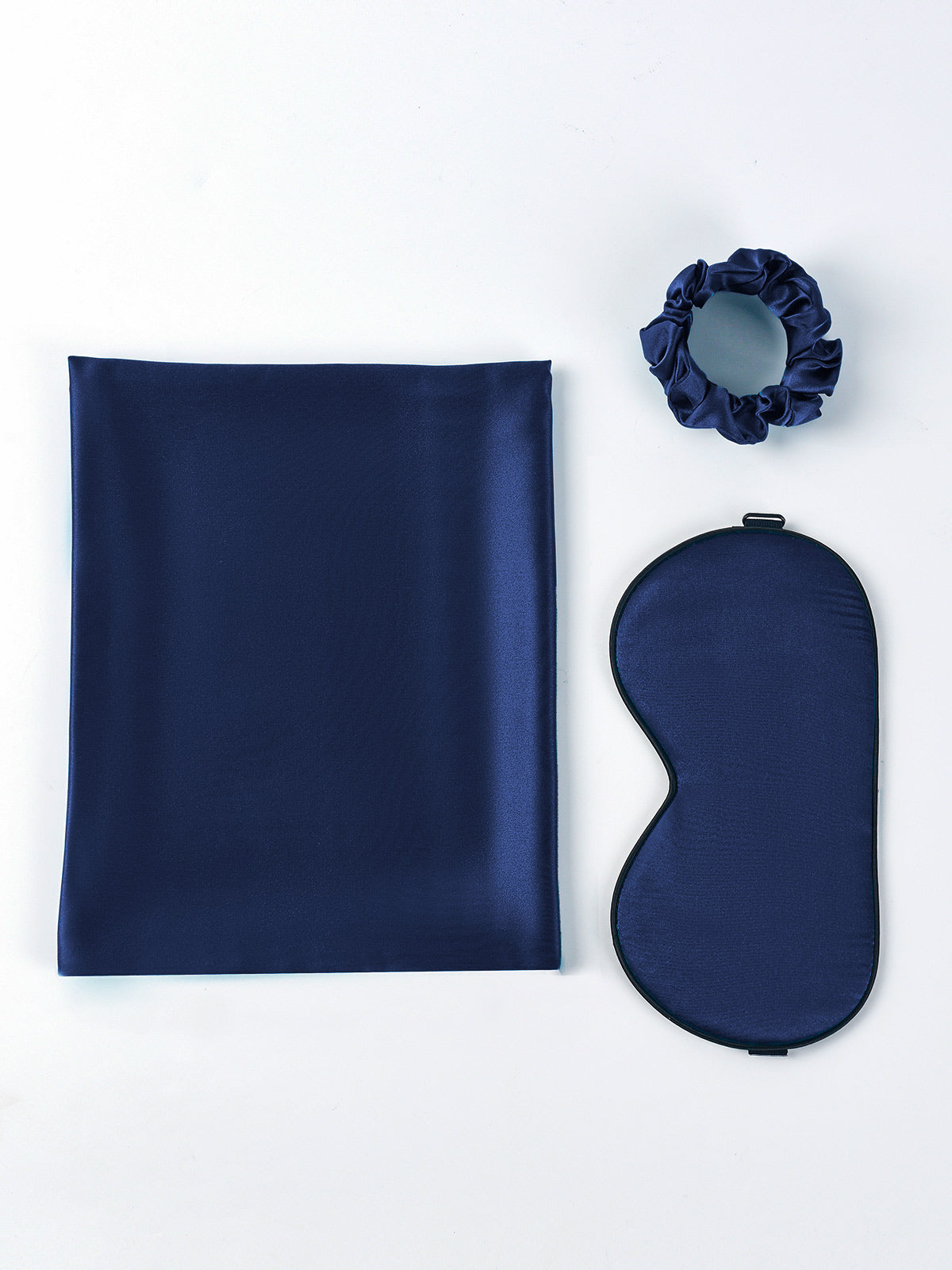 SilkSilky CA 19Momme Pure Silk Pillowcase Set DarkBlue 003