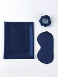 SilkSilky CA 19Momme Pure Silk Pillowcase Set DarkBlue 005