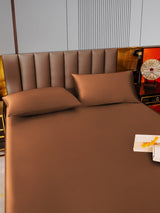 [Coffee] SilkSilky-CA 22Momme Bedding Set 005