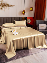 [Beige] SilkSilky-CA 19Momme Bedding Set 003