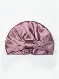 SilkSilky-CA Pure Silk Sleep Cap PaleMauve 005