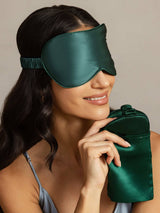[Dark Green] SilkSilky-CA Eye Mask 002