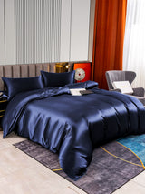 [Dark Blue] SilkSilky-CA 22Momme Bedding Set 002