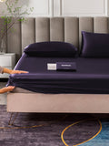 SilkSilky CA 25Momme Pure Silk Bedding Set DeepPurple 004