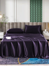 [Deep Purple] SilkSilky-CA 25Momme Bedding Set 002