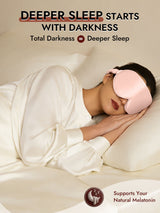 [Pink] SilkSilky-CA 22Momme Eye Mask 005