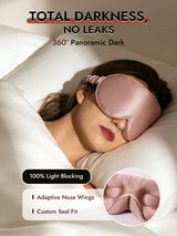 [Pale Mauve] SilkSilky-CA 22Momme Eye Mask 002