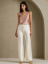 [Ivory] SilkSilky-CA Women's Pants 005