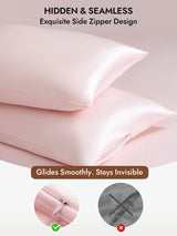 [Pink] SilkSilky-CA 30Momme Pillowcase 006