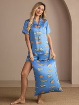 [Blue Fish] SilkSilky-CA Pillowcase 004