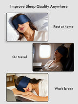 [Dark Blue] SilkSilky-CA Eye Mask 006