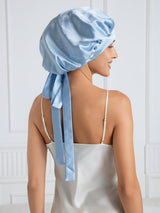 [Light Blue] SilkSilky-CA Sleep Cap 001