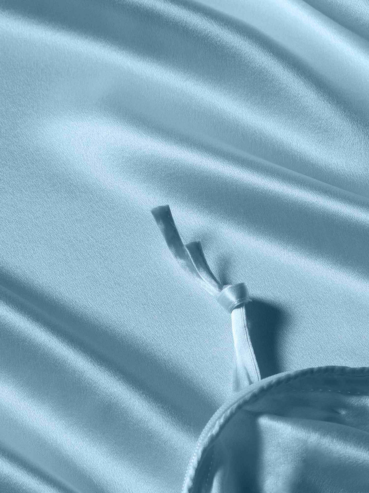 [Light Blue] SilkSilky-CA 19Momme Bedding Set 004