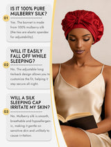[Wine] SilkSilky-CA Sleep Cap 006