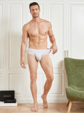 SilkSilky CA Silk Knitted Mens Underwear Gray 005