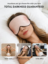 [Pink] SilkSilky-CA Eye Mask 006