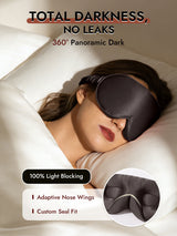 [Dark Gray] SilkSilky-CA 22Momme Eye Mask 002