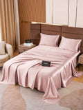 SilkSilky CA 19Momme Pure Silk Bedding Set PaleMauve 004