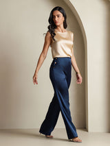 [Champagne] SilkSilky-CA Sleeveless Round Neck Camisole 007