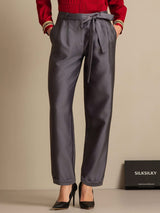 [Gray] SilkSilky-CA Women's Pants 001