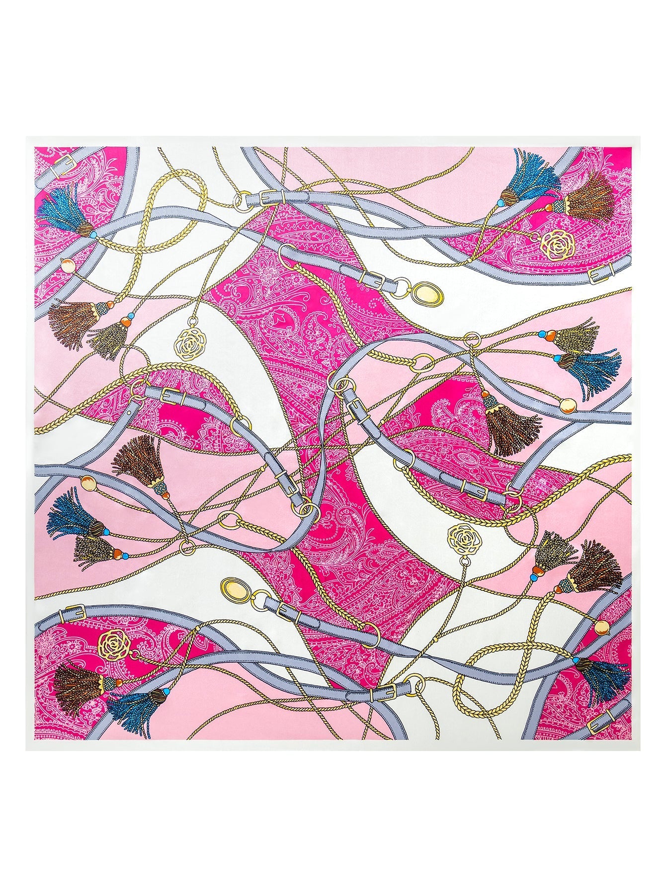 [P004] SilkSilky-CA Pure Silk Scarf 002,