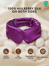 [Purple] SilkSilky-CA Eye Mask 002