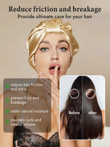 [Champagne] SilkSilky-CA Sleep Cap 003