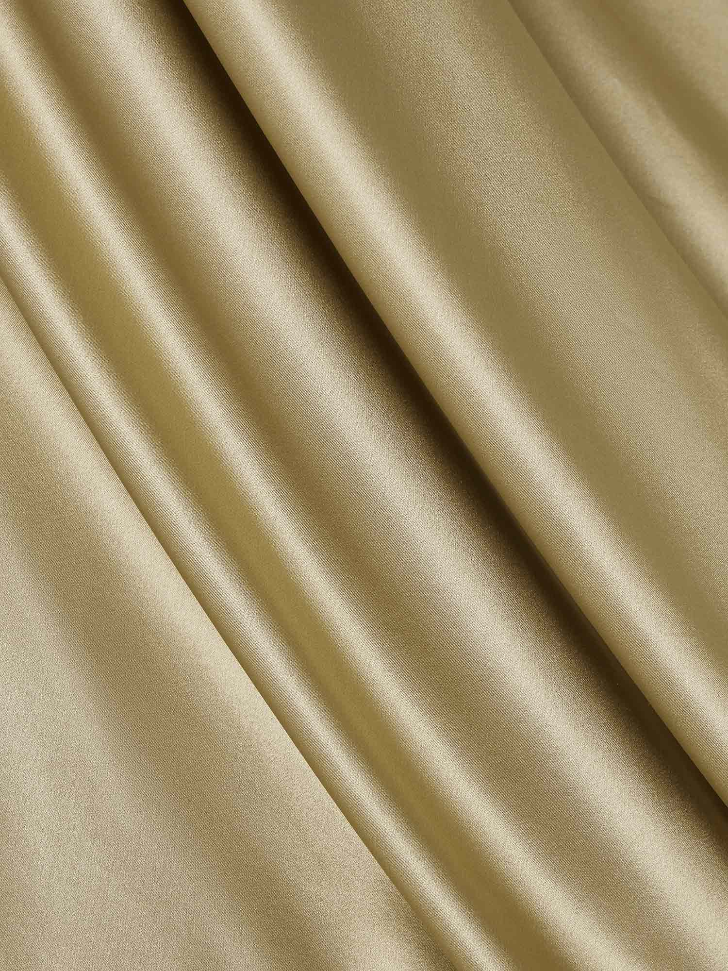[Beige+Khaki] SilkSilky-CA 22Momme Pure Silk Bedding Set 004,