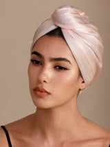[Light Pink] SilkSilky-CA Hair Towel Wrap 004