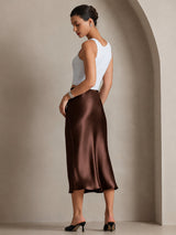 [Coffee] SilkSilky-CA Skirt 002